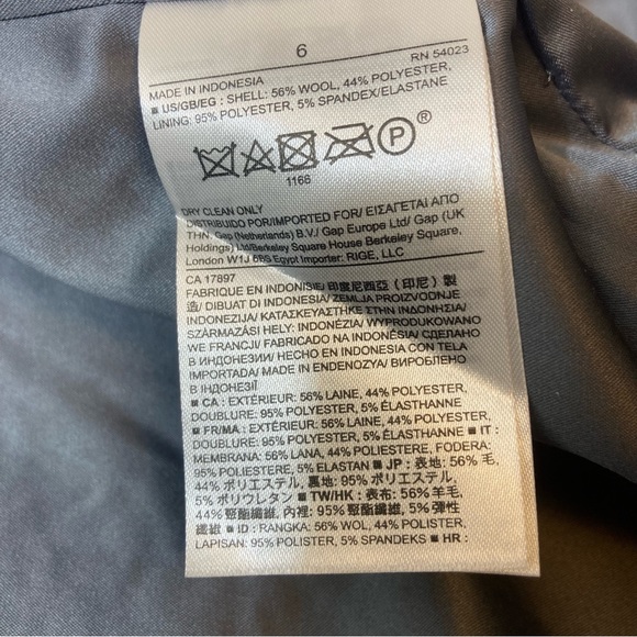 Banana Republic Gray Boucle Wool Blend Jacket - Picture 9 of 9